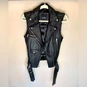 Sam Edelman Genuine Leather Vest
